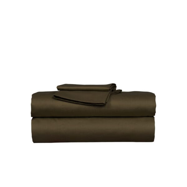 Brown114 Luxe Sateen Sheets Set