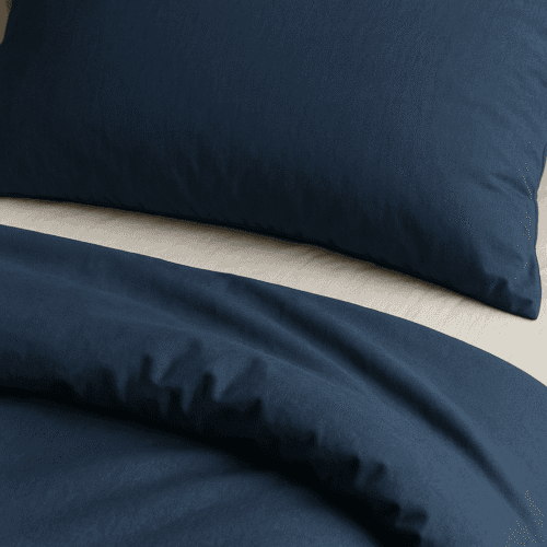 NavyBLue13 Luxe Sateen Bed Sheets Set